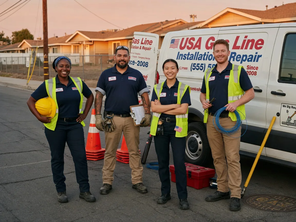 Gas Line Installation company in Godwin, NC